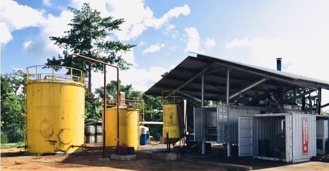 photo of our factory in Ghana